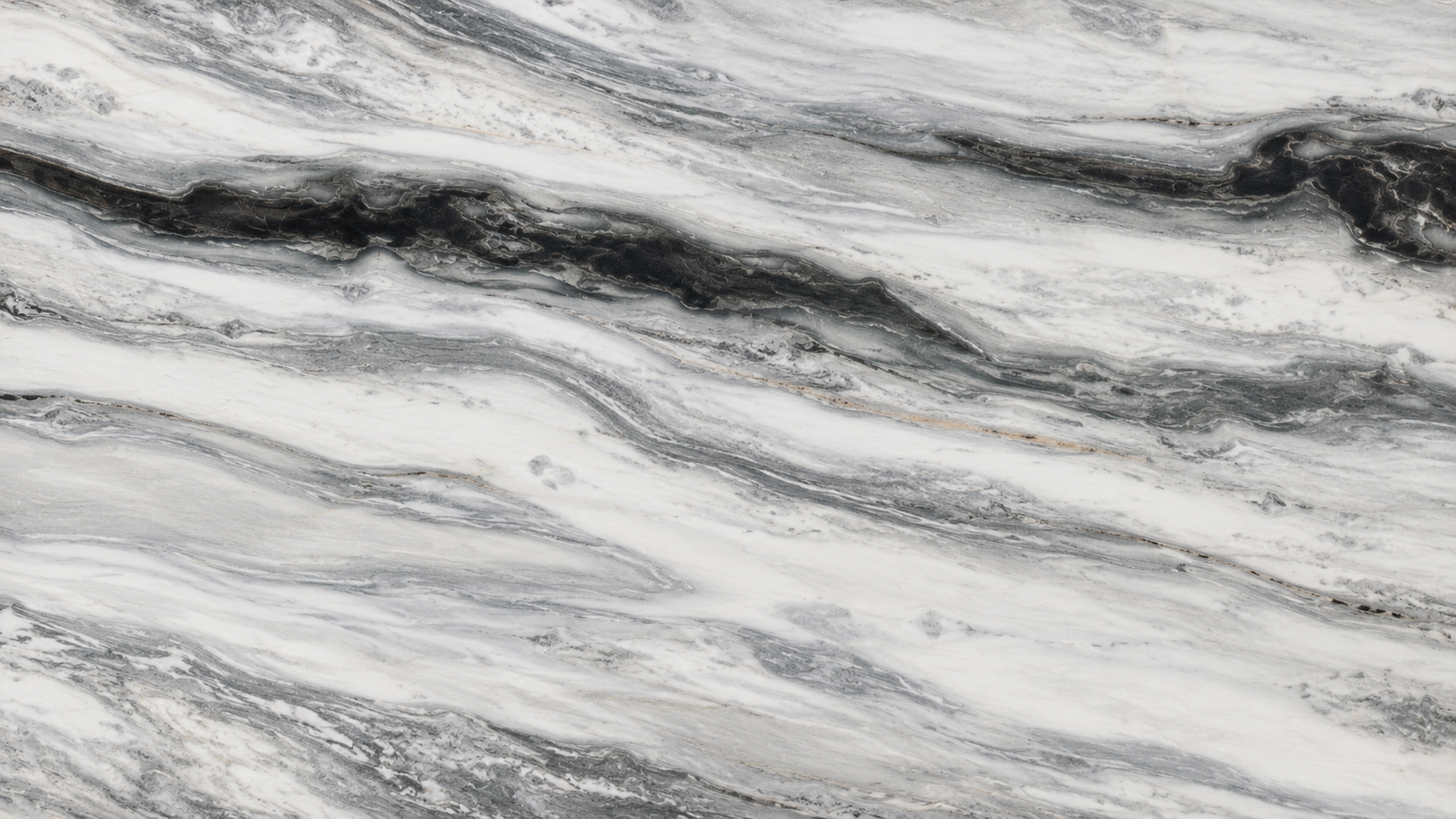 Panda White Natural Quartzite Slabs thumbnail 3