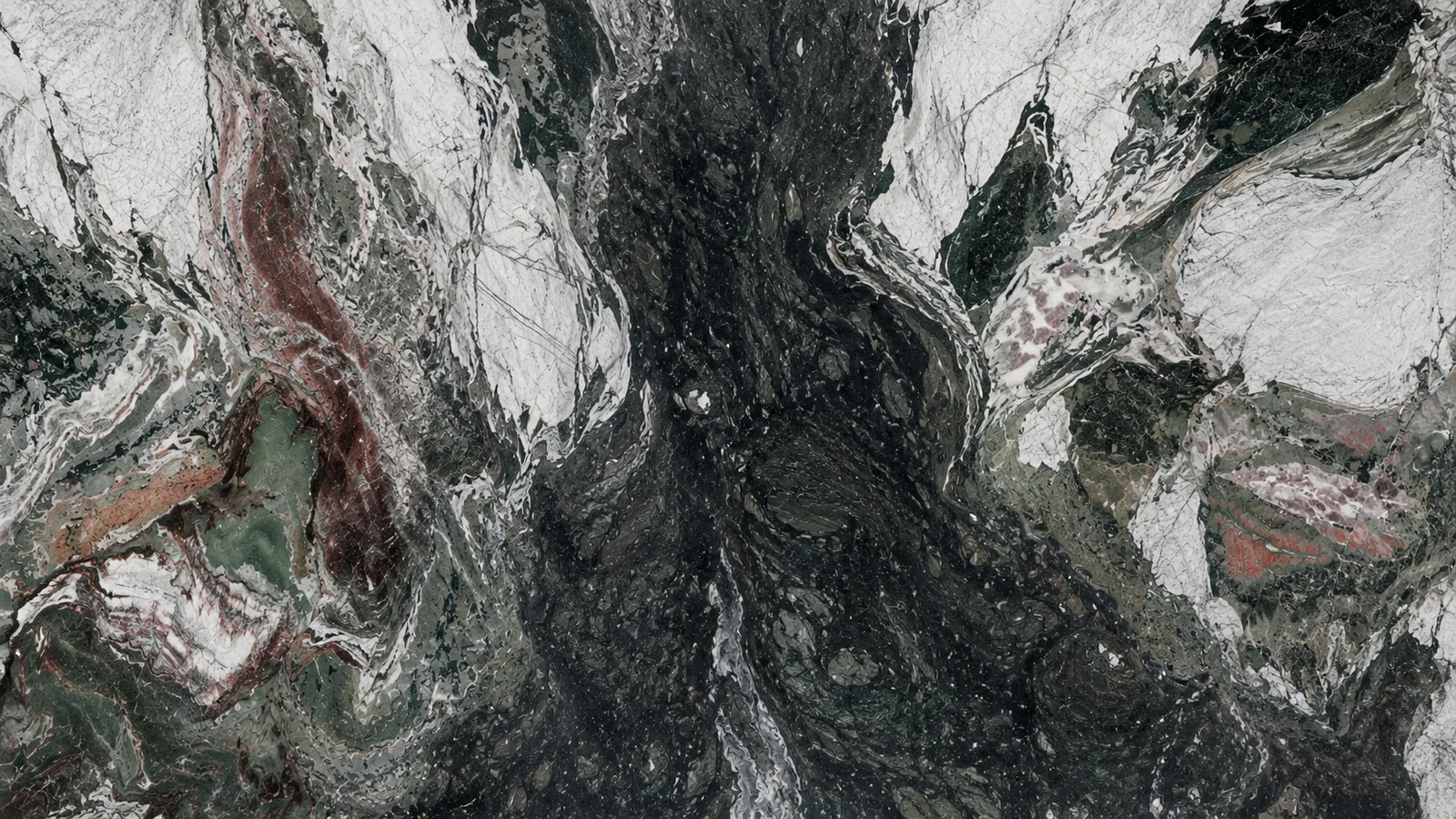 Four Seasons Green Marble Luxury Slabs For Dining Tops thumbnail 3