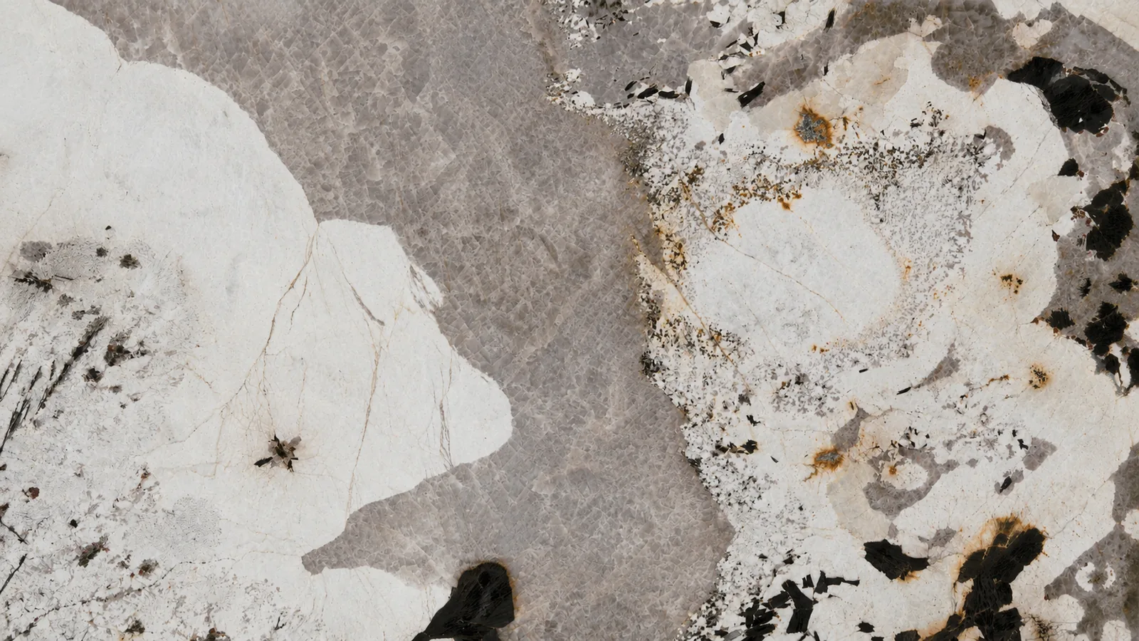 Pandora White Quartzite Luxury Slabs For Dining Tops thumbnail 3