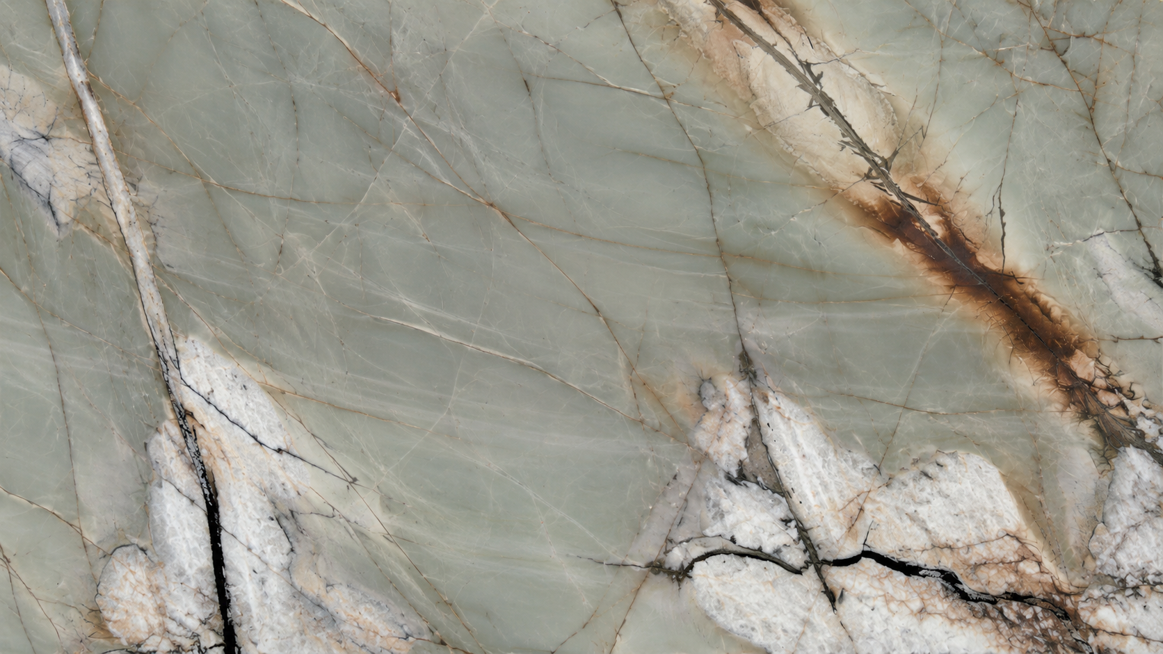 Tiffany Green Quartzite Luxury Slabs For Dining Tops thumbnail 2