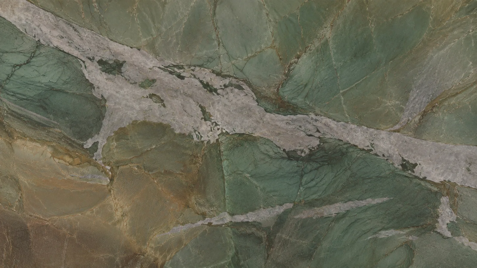 Patek Green Quartzite Luxury Slabs For Kitchen Islands, thumbnail 2