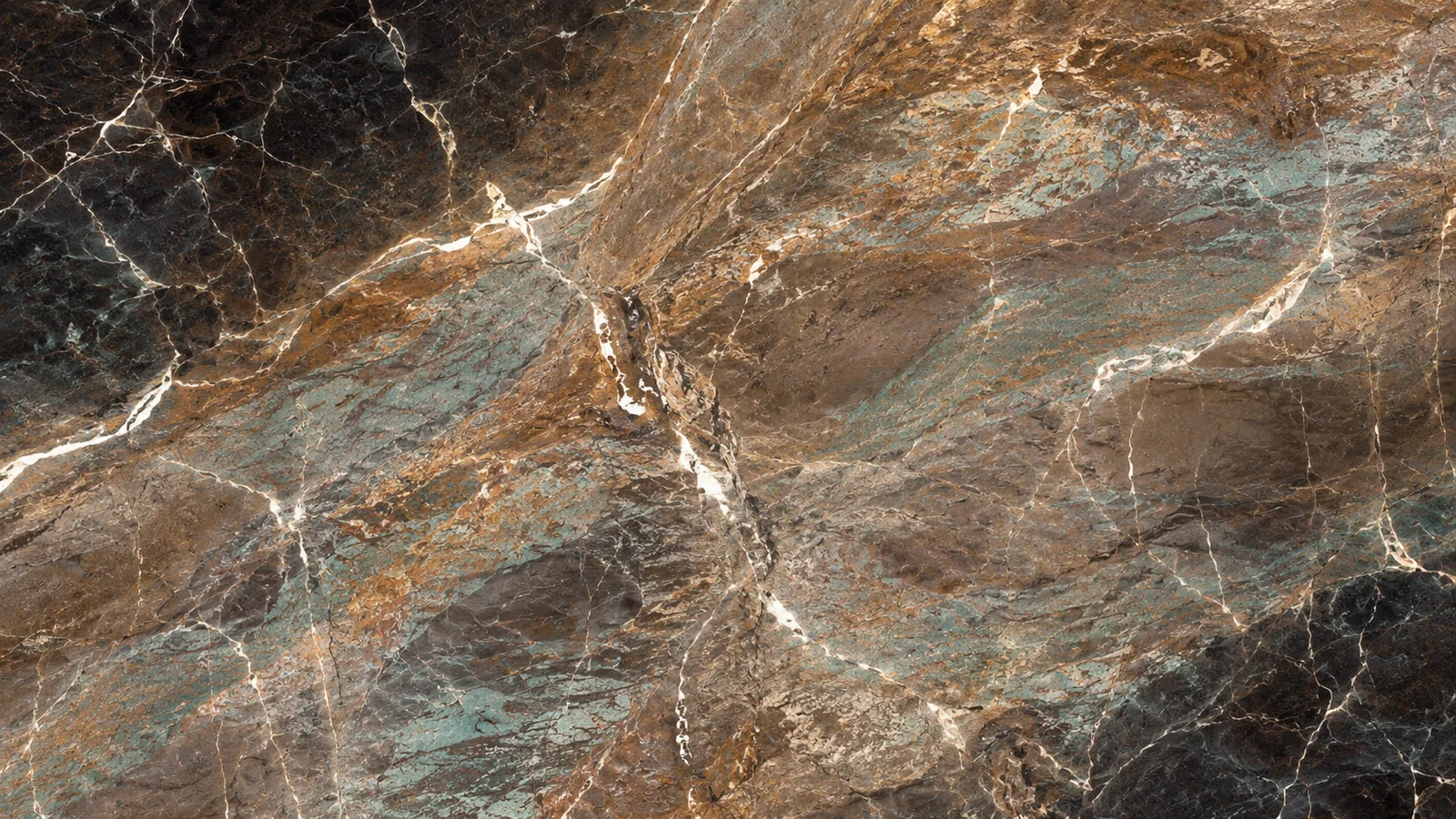 Earth Gold Marble Luxury Slabs For Dining Tops