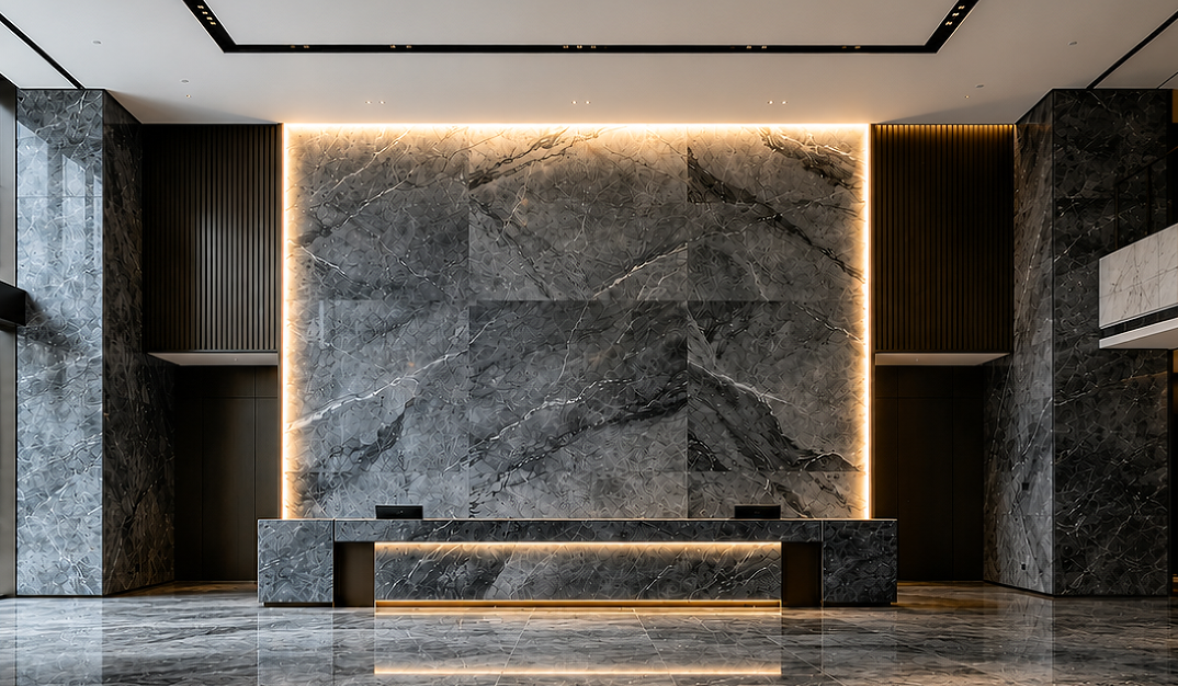 Versatile Uses of Large-Format Natural Stone Slabs
