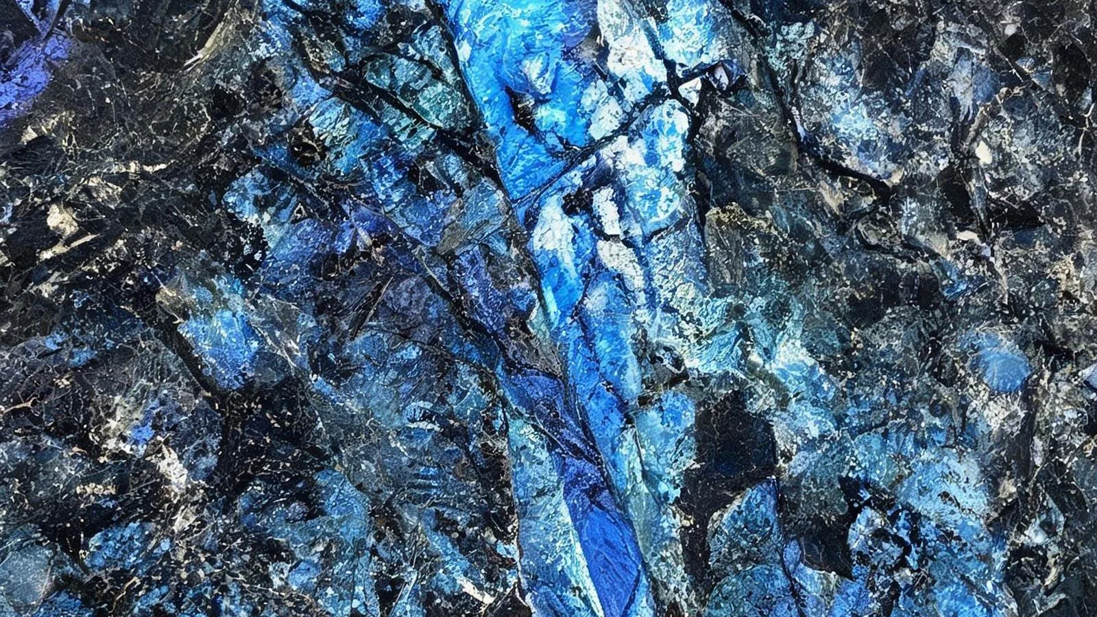Blue Lemurian Labradorite Granite Tiles for Floor and Wall thumbnail 3