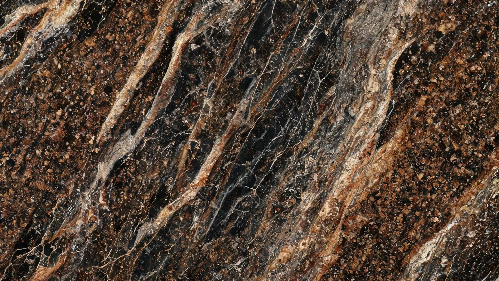 Brown Quicksand Granite Tiles for Floor and Wall thumbnail 3