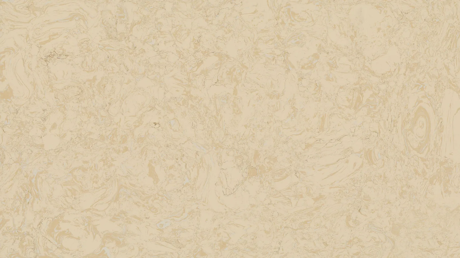 BeigeHoney Beige Flowing Wave Vein Recycled Marble Sintered Stone Slabs for Restaurant Feature Walls