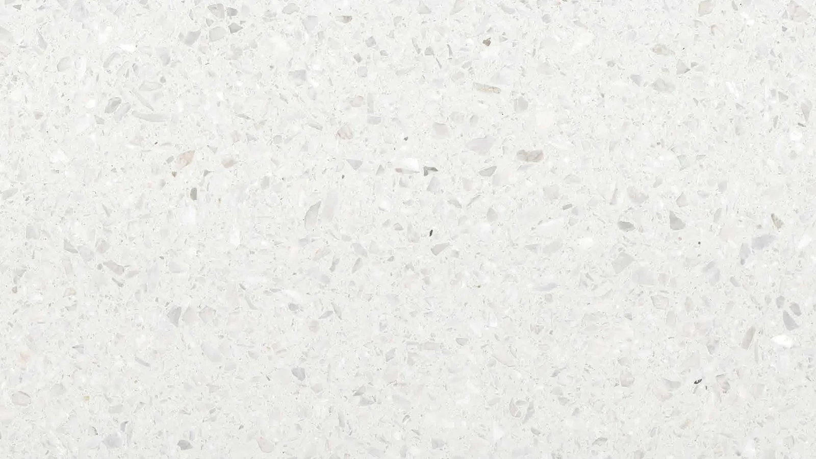 White Frost White Clouded Fine-Chip Sintered Stone Slab for Irregular Surfaces
