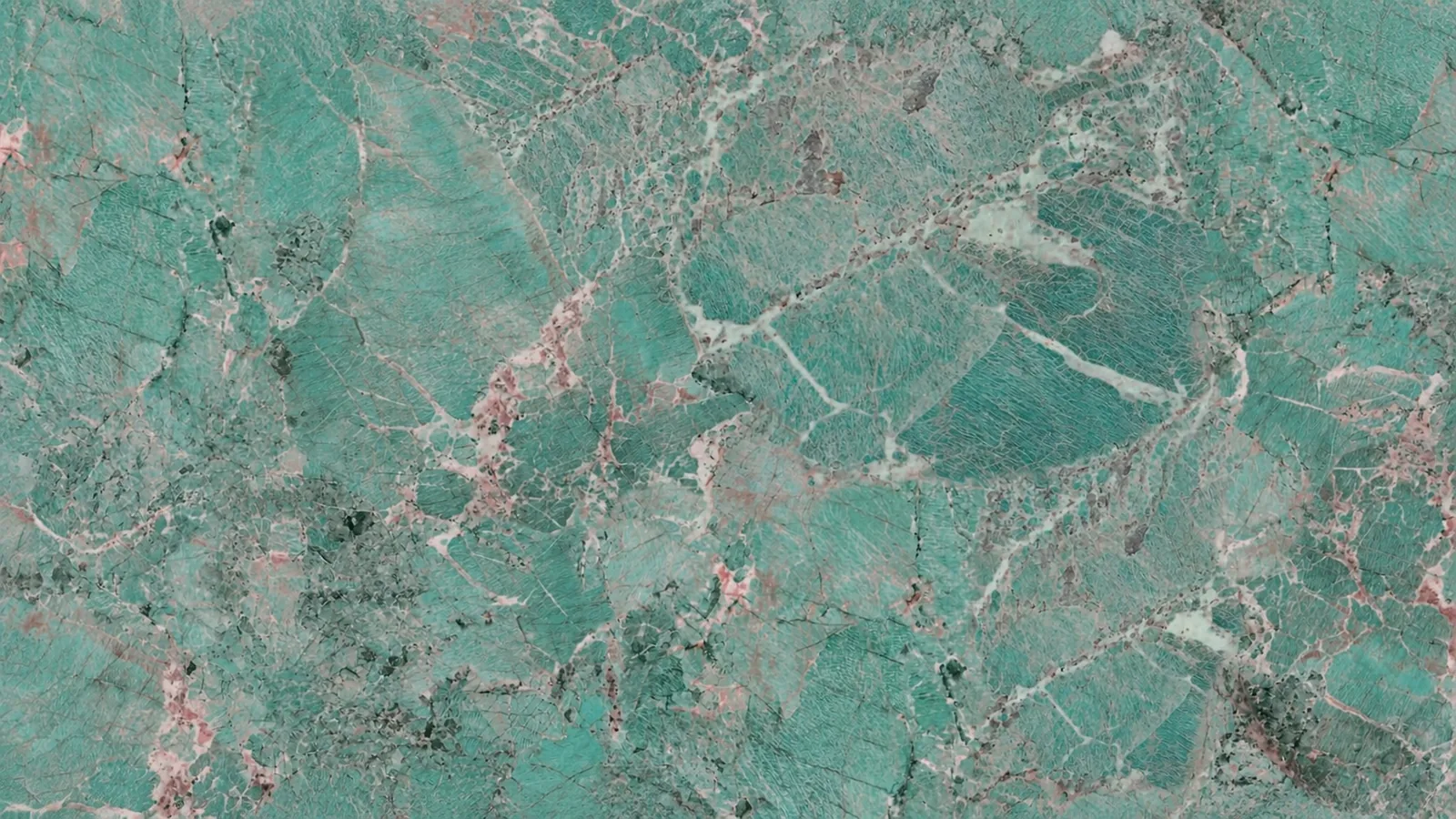 LX9031 Turquoise Green Rose Breccia Engineered Quartz Stone Slab thumbnail 2