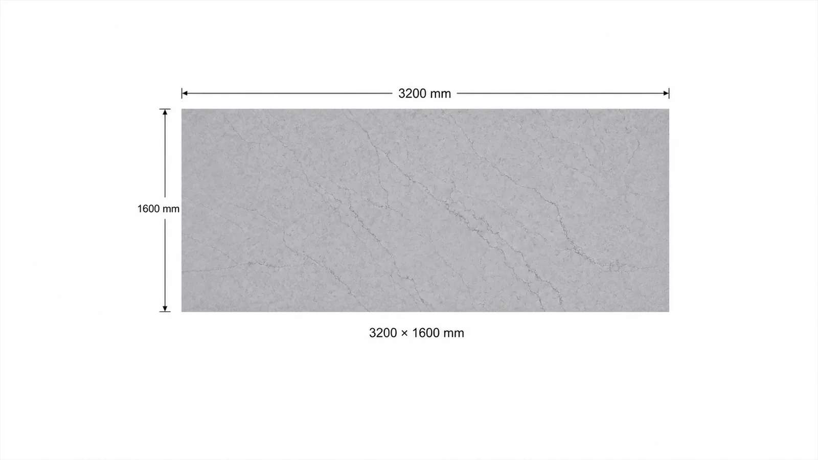 LX7152 Light Gray Fine Crackle Vein Engineered Quartz Stone Slab thumbnail 3