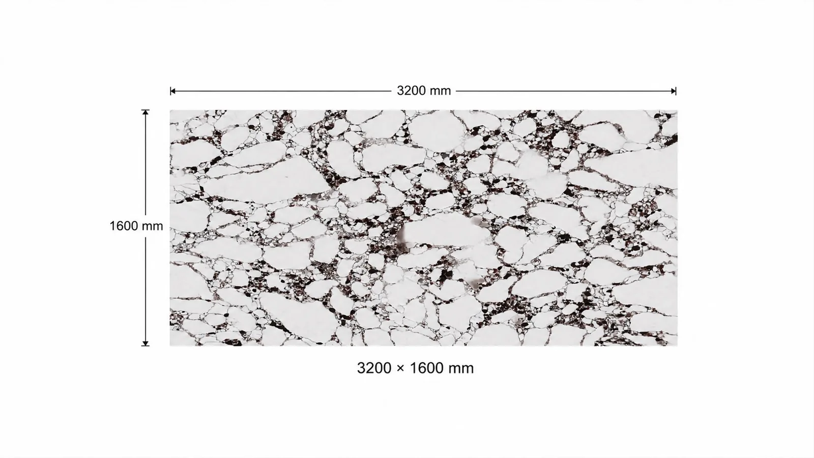 LX7701 White Burgundy Breccia Engineered Quartz Stone Slab thumbnail 3