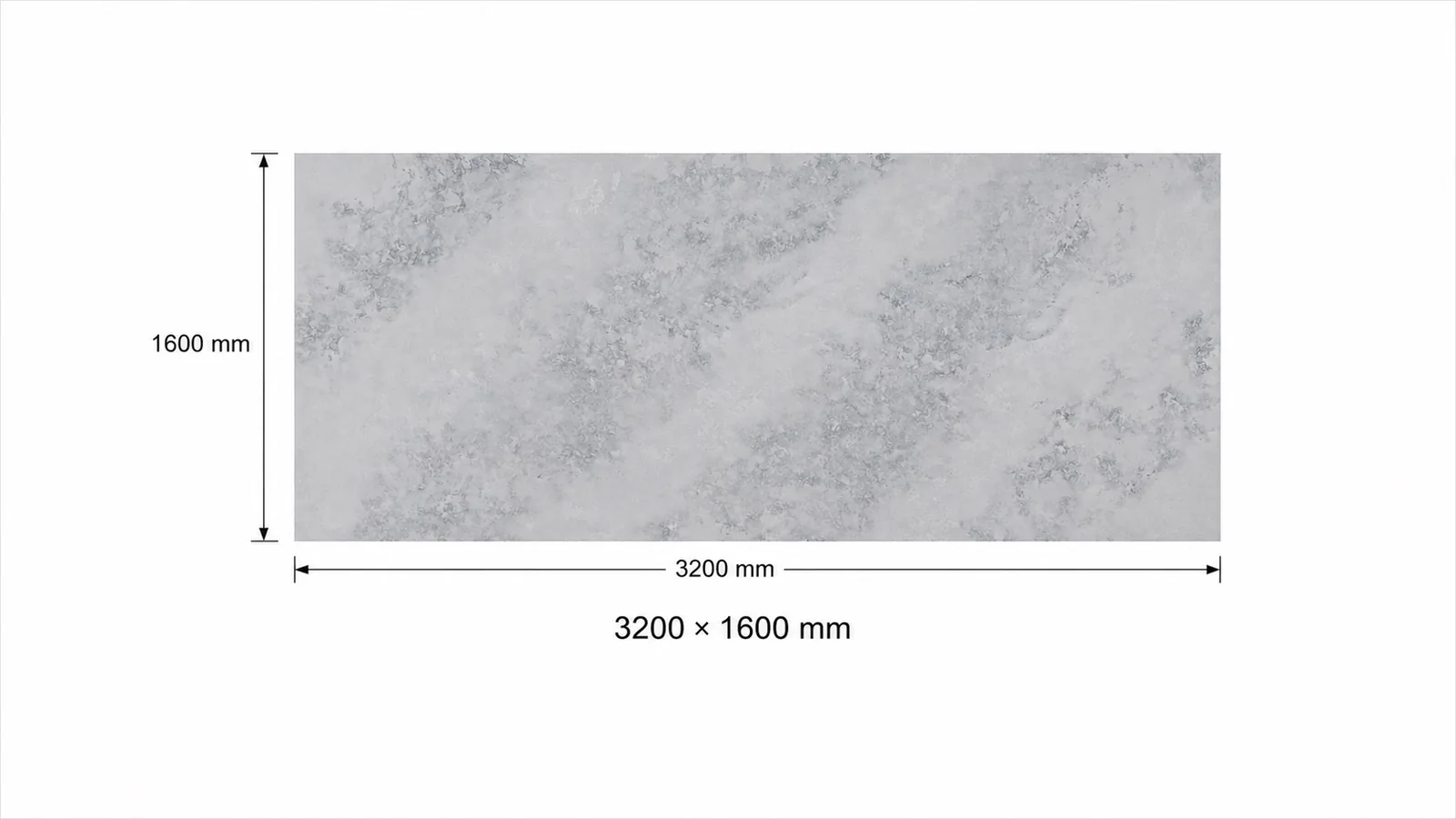 LX7130 Ice White Cloudy Gray Vein Engineered Quartz Stone Slab thumbnail 3