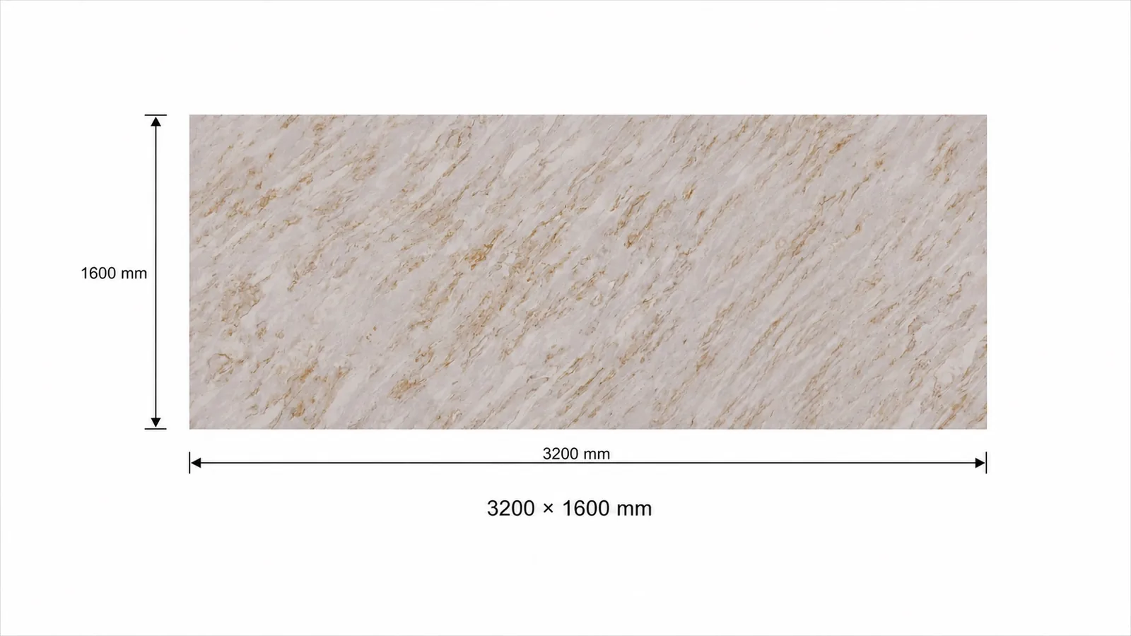 LX7147 Ivory White Gold Brush Vein Engineered Quartz Stone Slab thumbnail 3