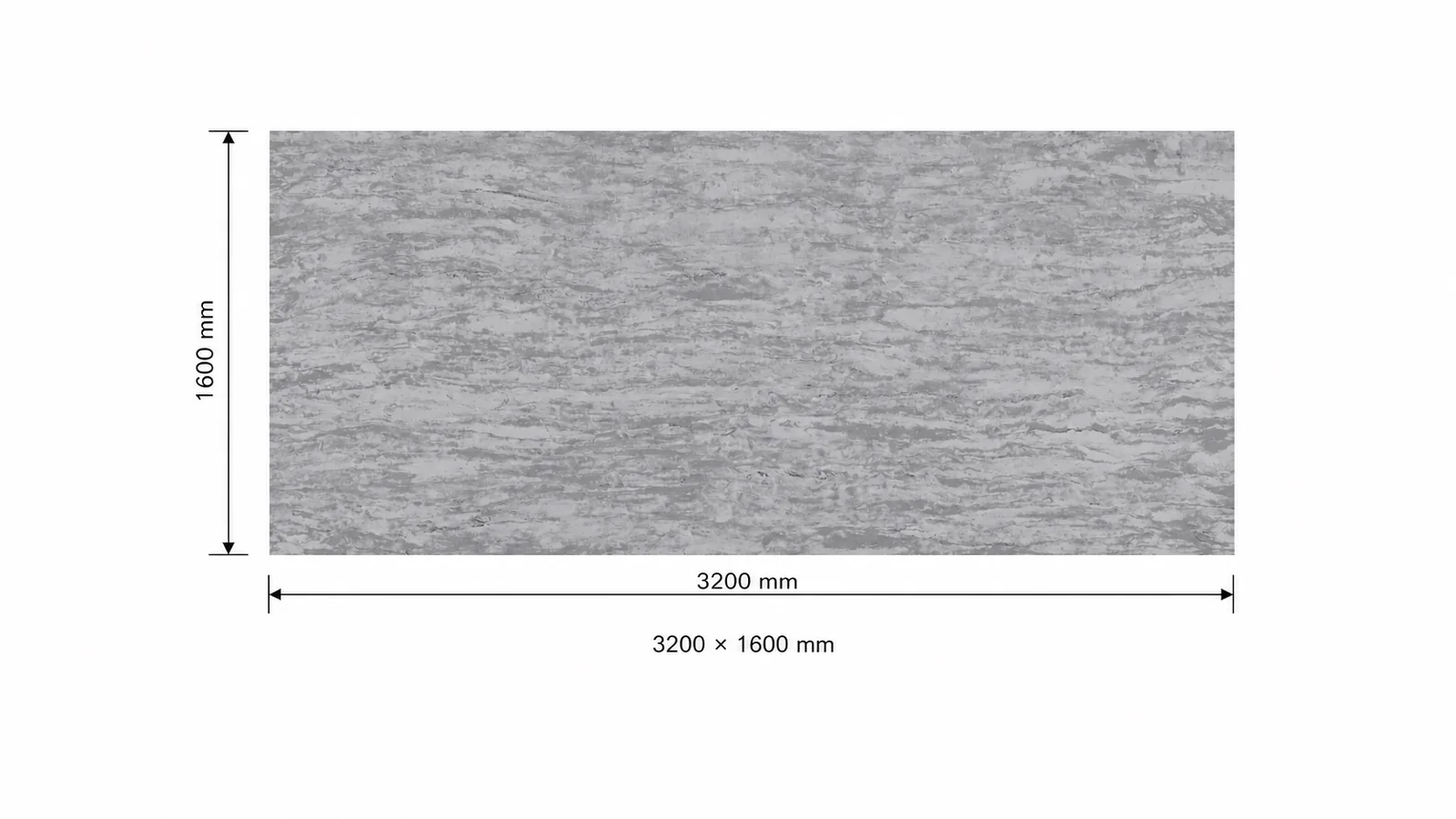 LX7155 Stone Gray Horizontal Strata Engineered Quartz Stone Slab thumbnail 3