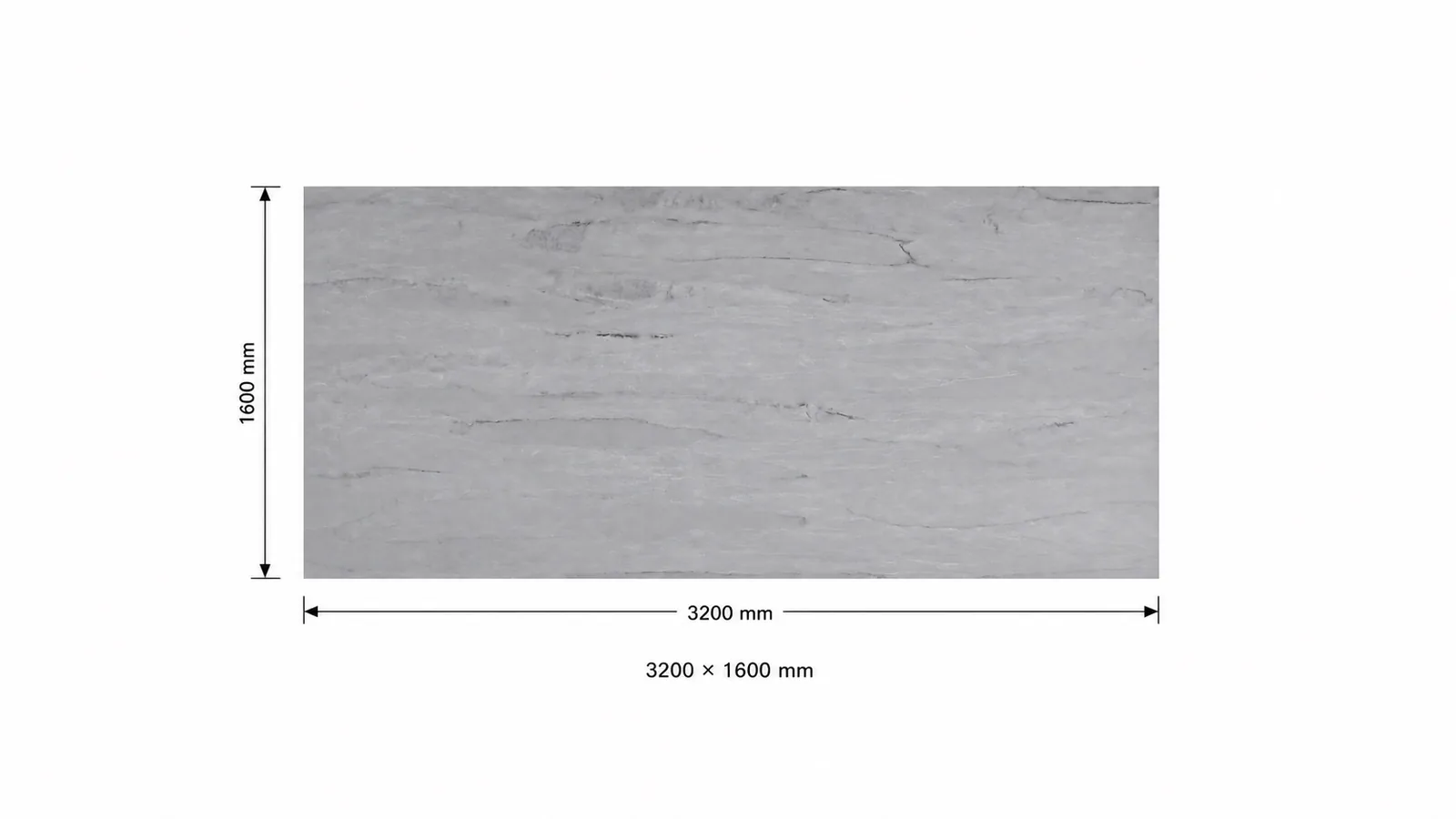 LX7159 Light Gray Painterly Strata Engineered Quartz Stone Slab thumbnail 3