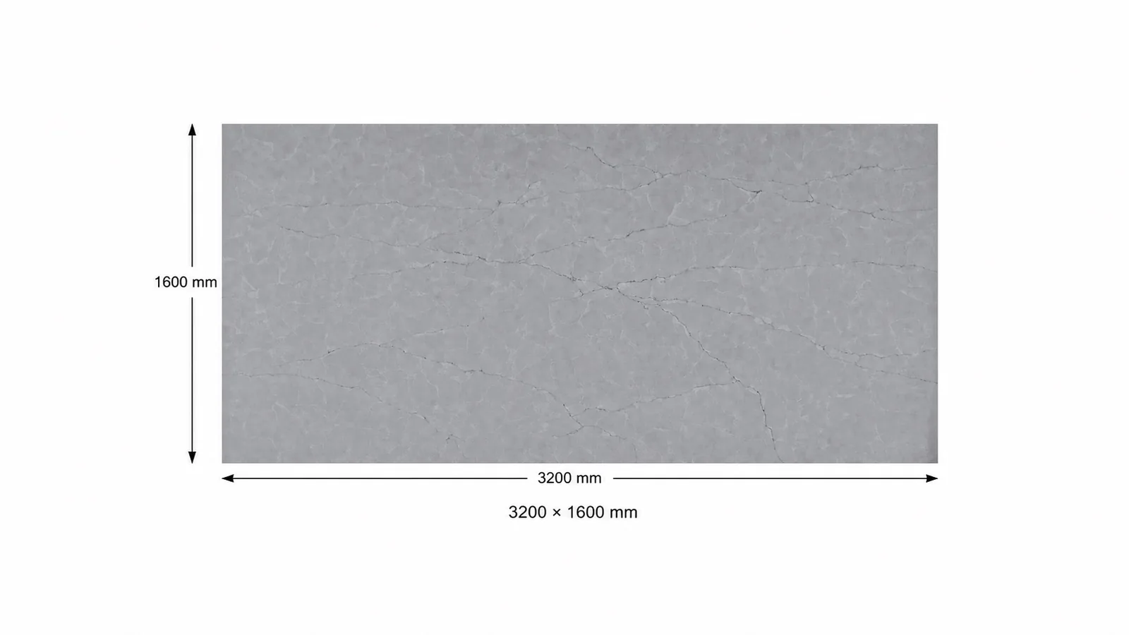 LX7186 Light Gray Subtle Crackle Vein Engineered Quartz Stone Slab thumbnail 3