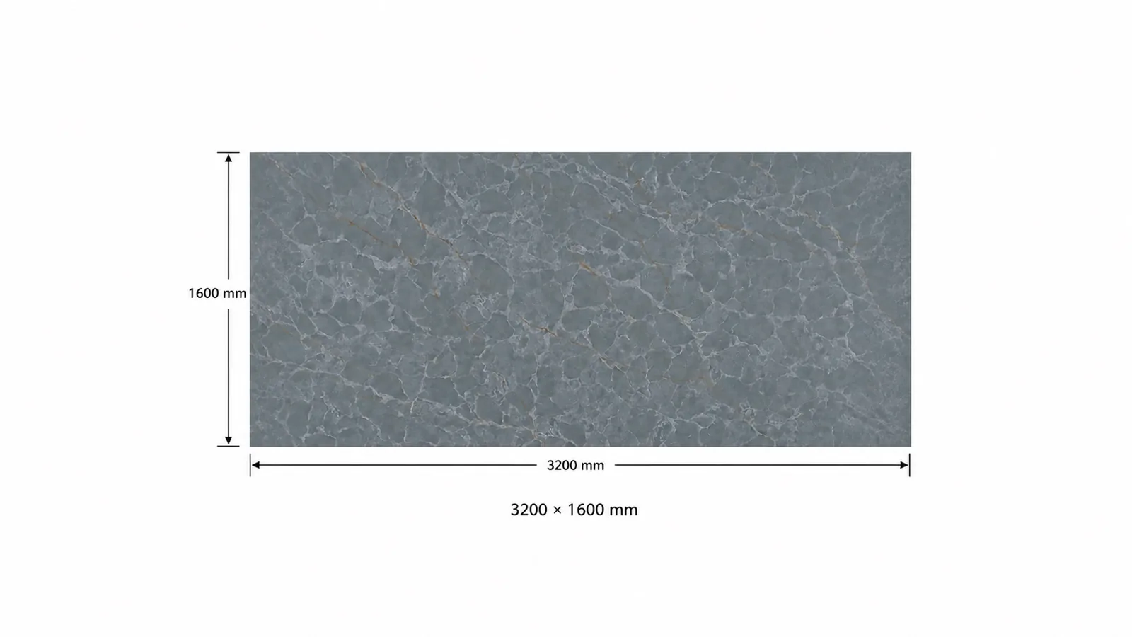 LX7188 Blue Gray Ice Crackle Vein Engineered Quartz Stone Slab thumbnail 3