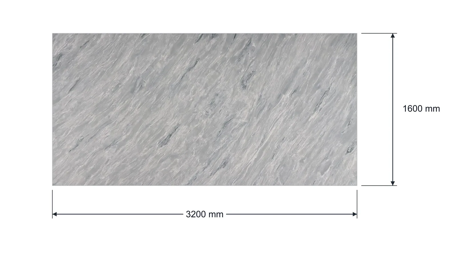 Silver Gray Storm Feather Engineered Quartz Stone Slab for Kitchen and Interior Design thumbnail 2