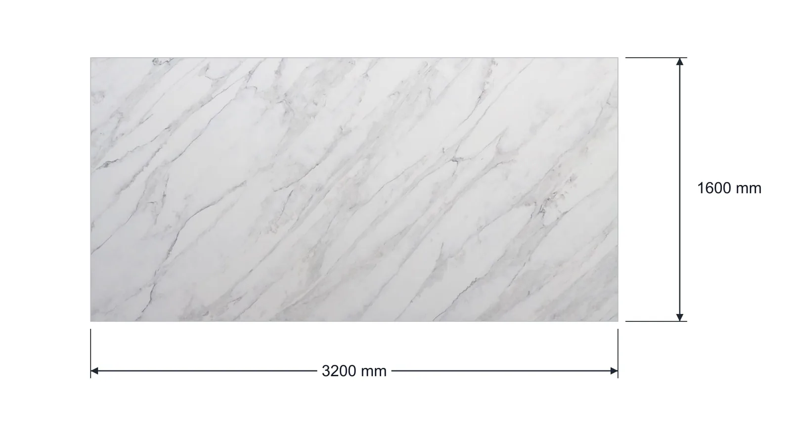 Arctic White Linear Vein Engineered Quartz Stone Slab for Kitchen and Interior Design thumbnail 2