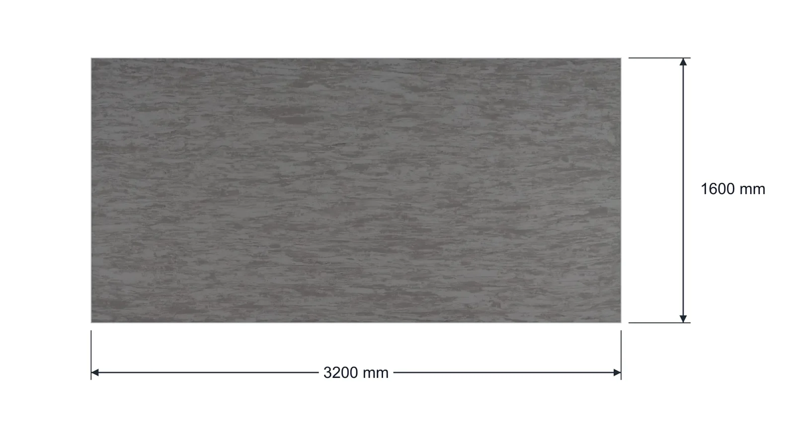 Charcoal Gray Linear Wave Engineered Quartz Stone Slab for Bathroom and Interior Design thumbnail 2