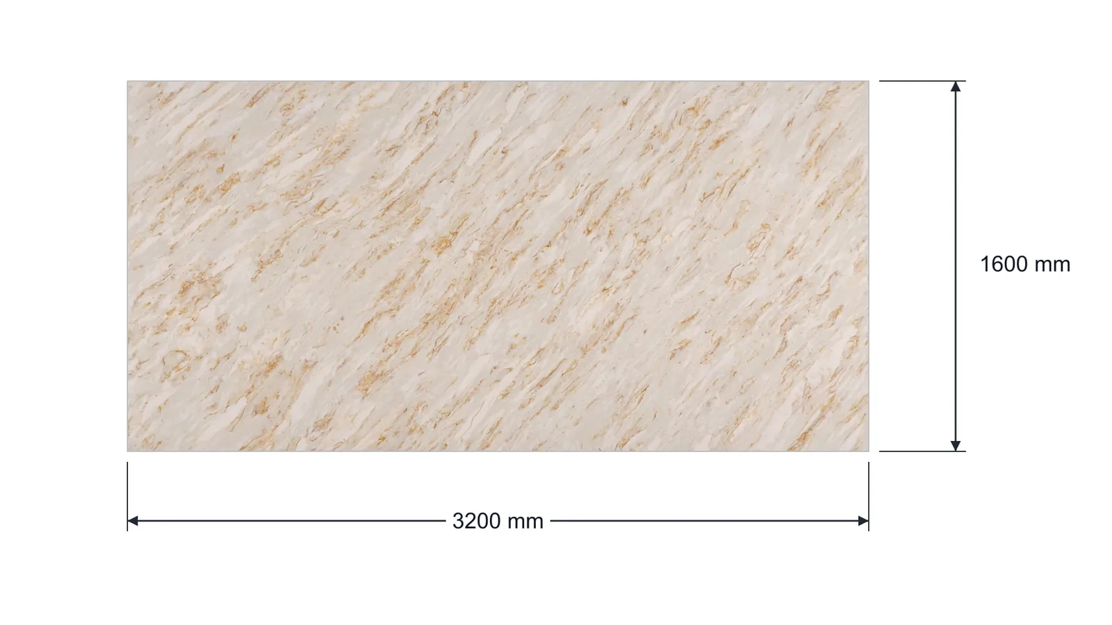 Ivory Gold Feathered Wave Engineered Quartz Stone Slab for Kitchen and Interior Design thumbnail 2