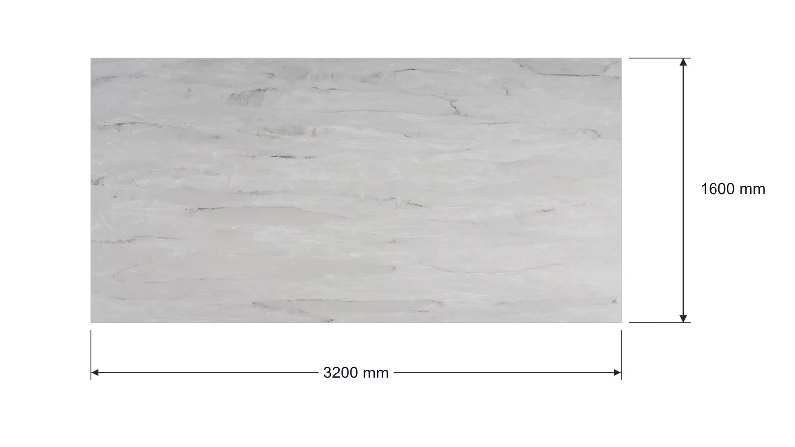 Ash Gray Brushed Layer Engineered Quartz Stone Slab for Kitchen and Interior Design thumbnail 2