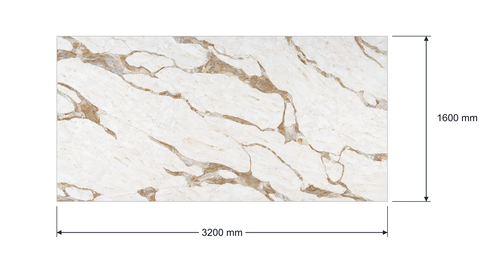 Snow White Golden Breccia Engineered Quartz Stone Slab for Kitchen and Interior Design thumbnail 2