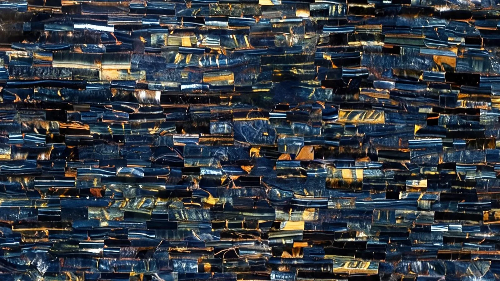 Tiger Eye Blue Slabs for Luxury Interiors thumbnail 2