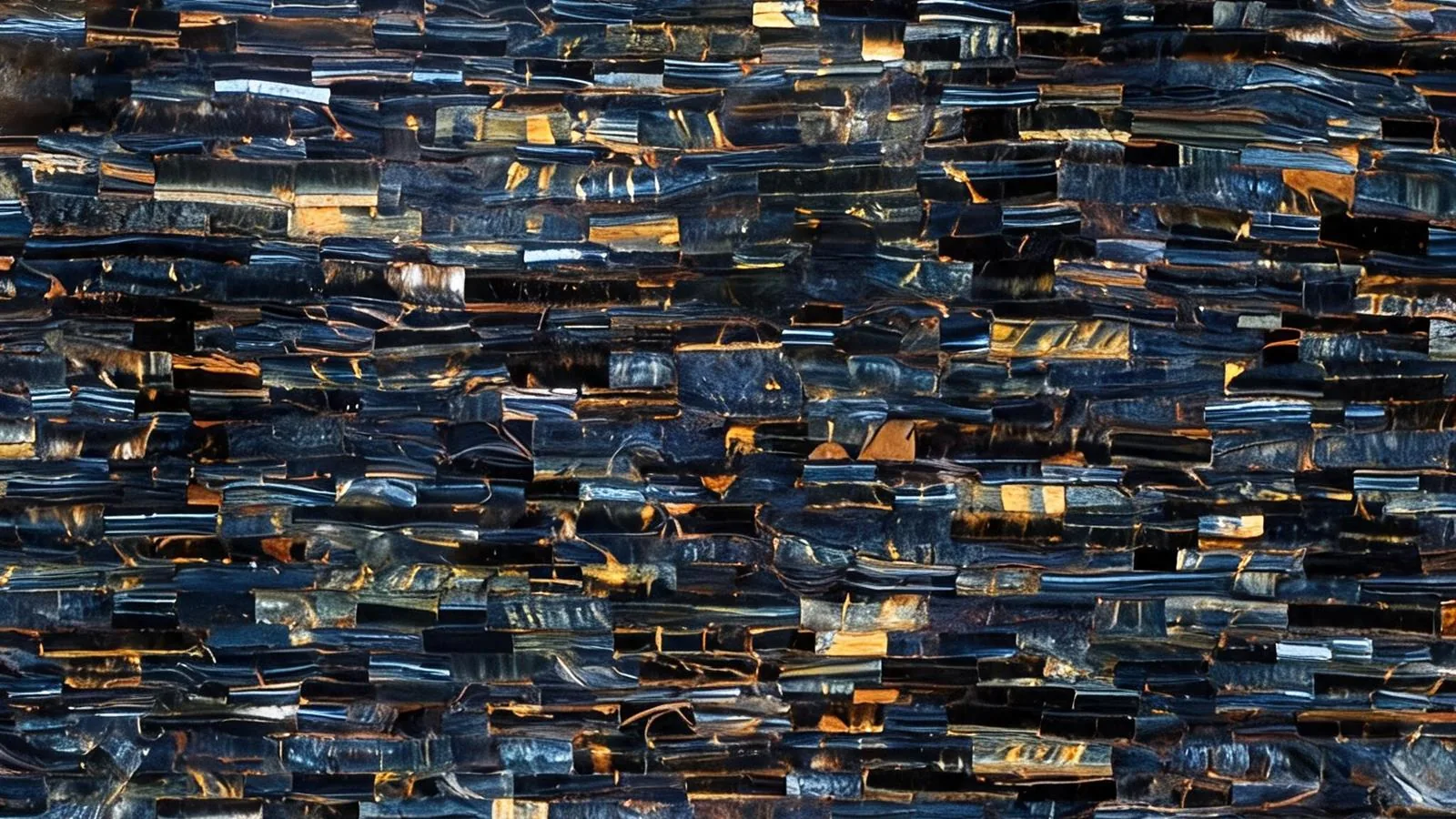 Tiger Eye Blue Slabs for Luxury Interiors thumbnail 3