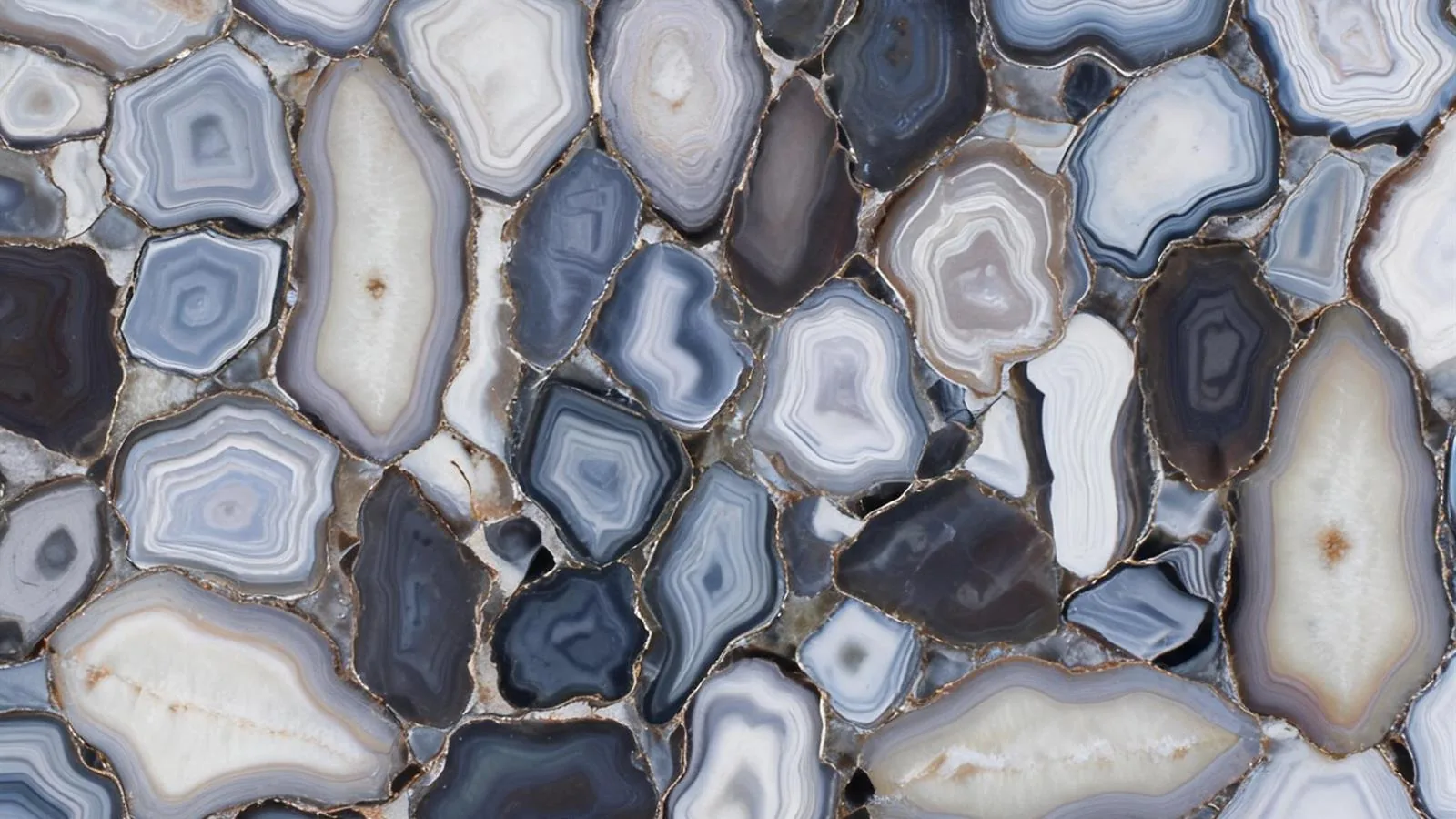 Grey Agate Slabs for Luxury Interiors
