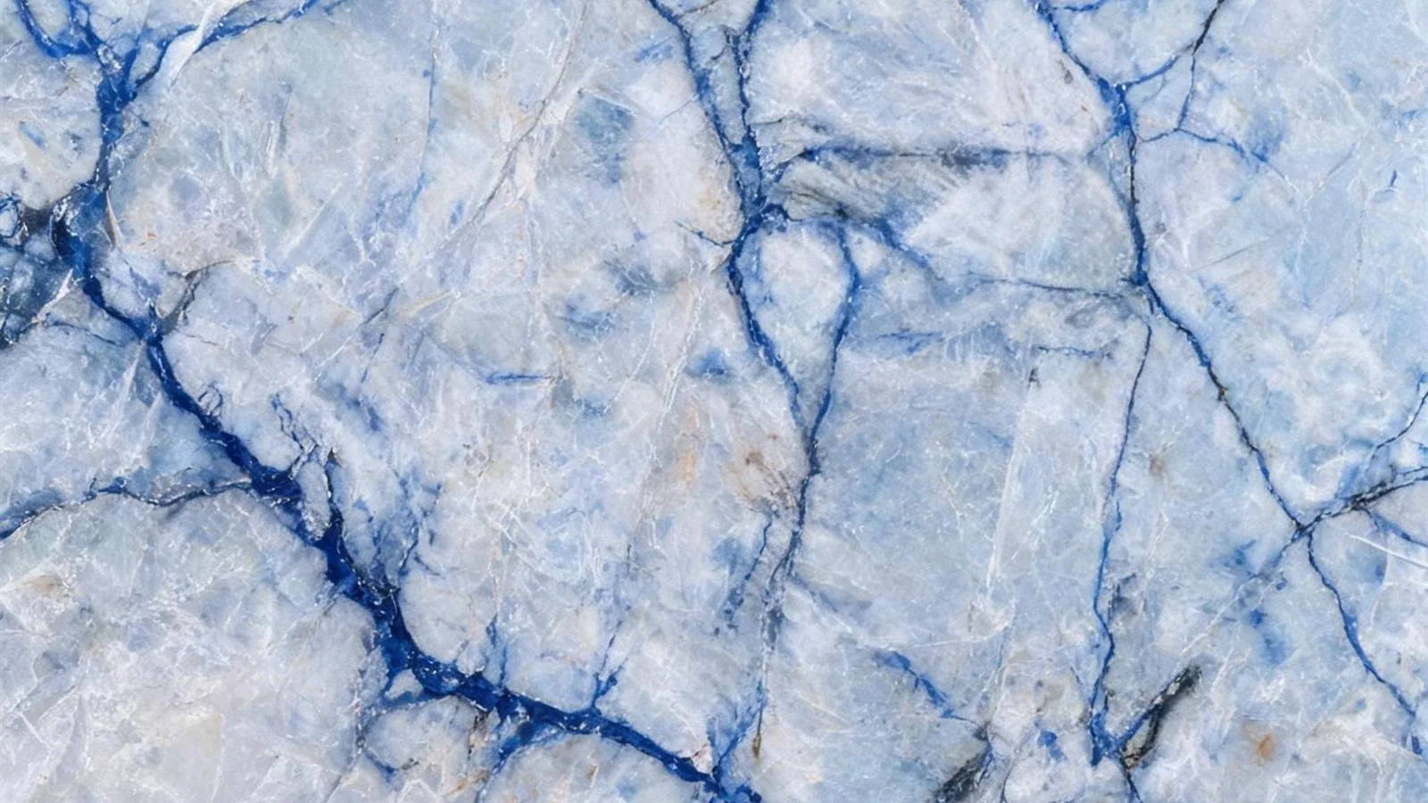 Iceberg Blue Vitoria Stone Crystal Gemstone Slabs for Luxury Interiors