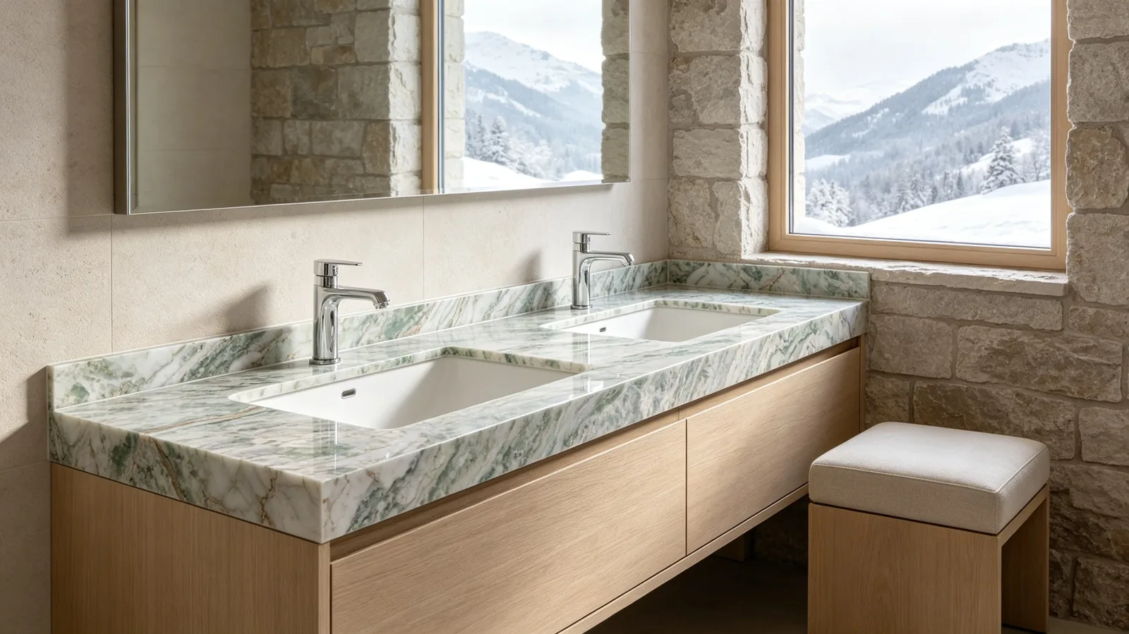 Green Onice Smeraldo Onyx Slabs for Interior Projects thumbnail 5